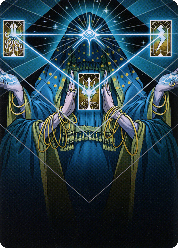 Image of Strategic Planning // Strategic Planning (ASTX-068) - Strixhaven Art Series (Borderless)