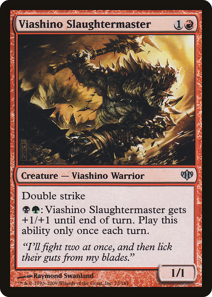 Image of Viashino Slaughtermaster (CON-073) - Conflux