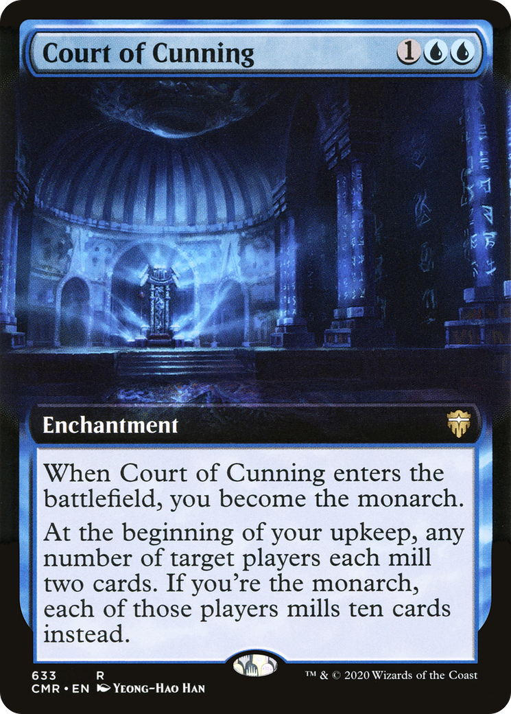 Image of Court of Cunning (Extended Art) (CMR-633) - Commander Legends: (Extended Art)