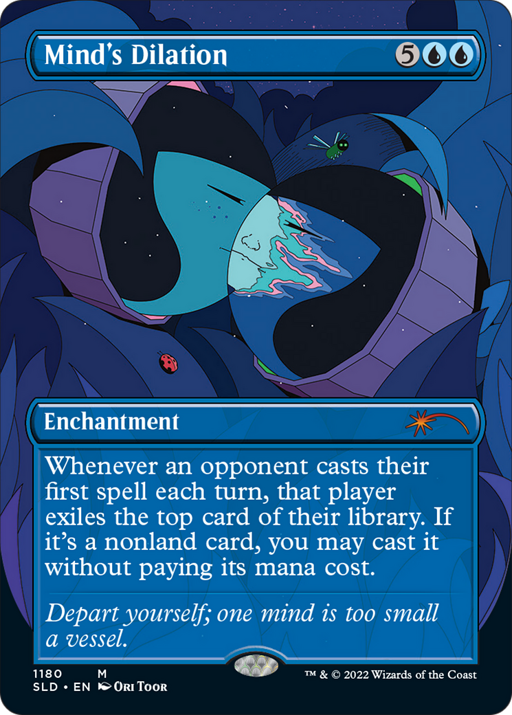 Image of Mind's Dilation (SLD-1180) - Secret Lair Drop (Borderless) Foil