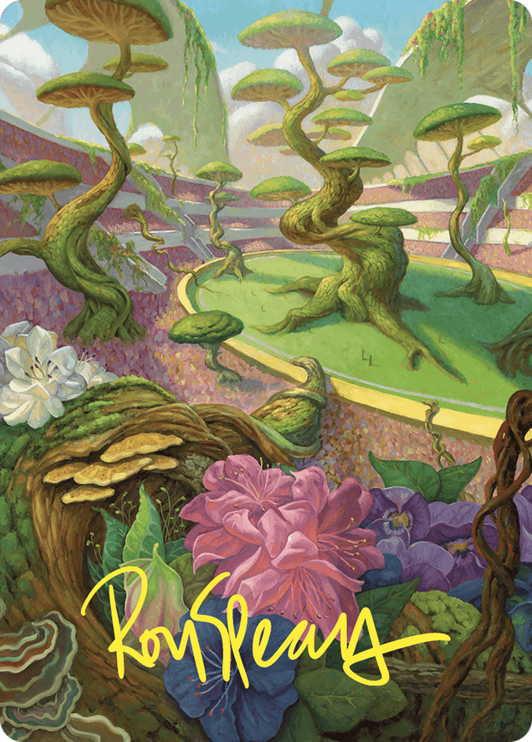 Image of Undergrowth Stadium // Undergrowth Stadium (ACMM-049) - Commander Masters Art Series (Borderless)