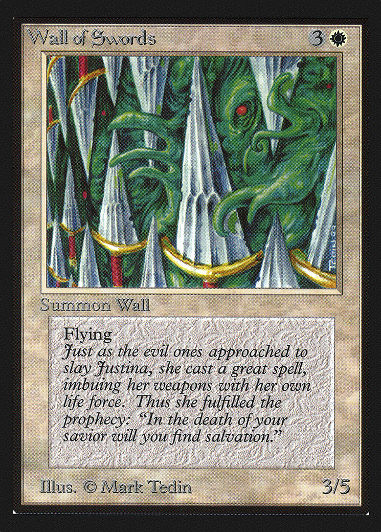 Image of Wall of Swords (CE) (CED-) - Collectors' Edition