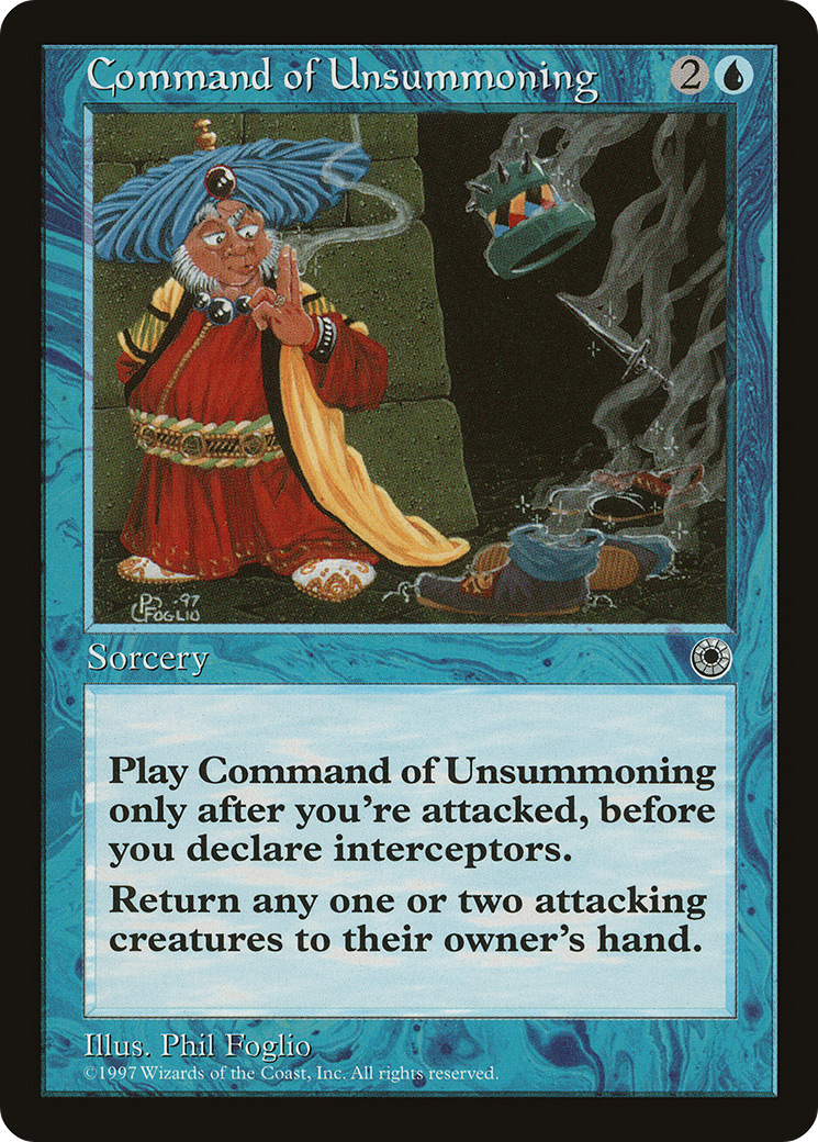 Image of Command of Unsummoning (POR-) - Portal