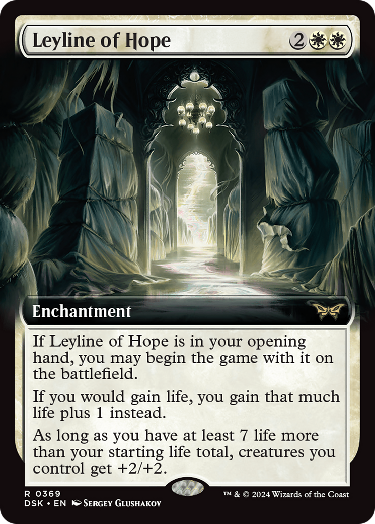 Image of Leyline of Hope (Extended Art) (DSK-369) - Duskmourn: House of Horror: (Extended Art)