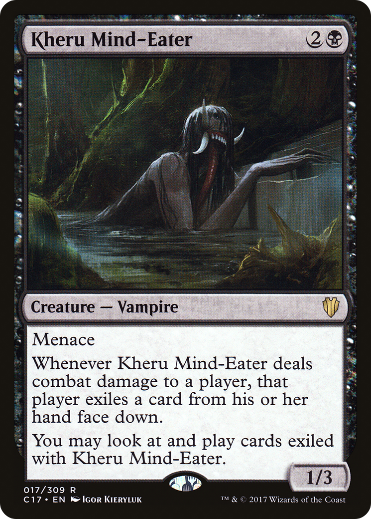 Image of Kheru Mind-Eater (C17-017) - Commander 2017