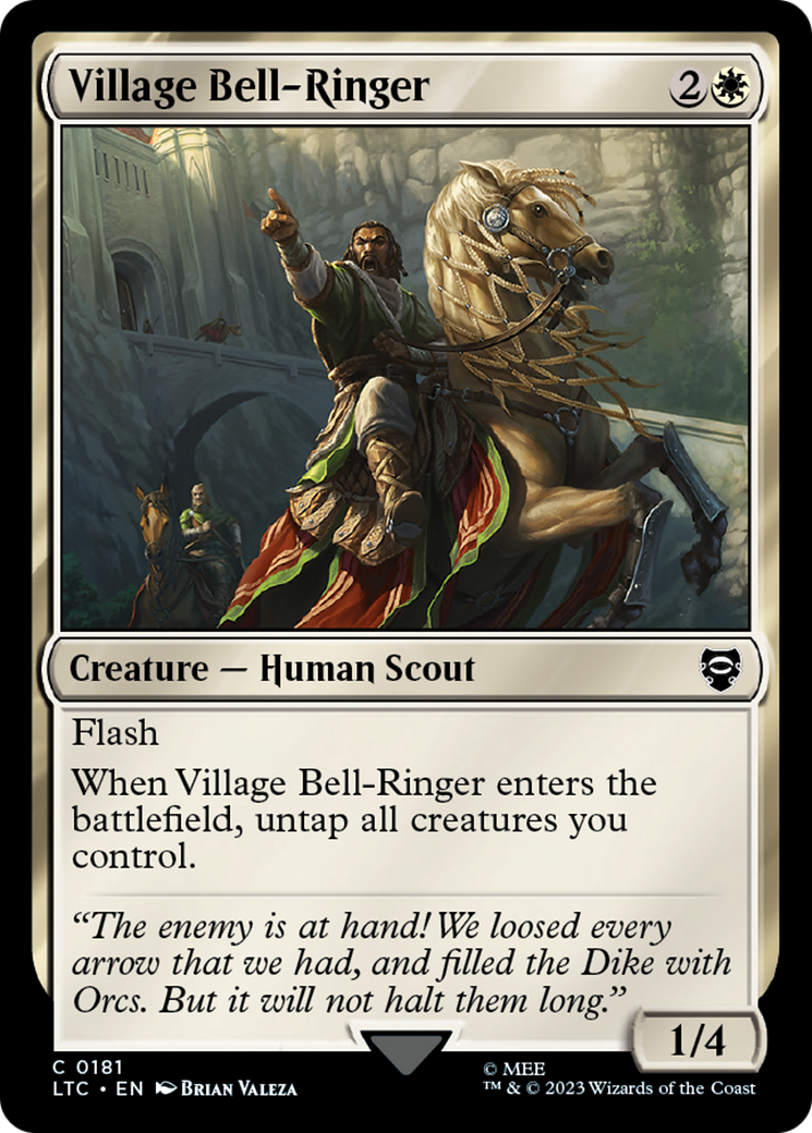 Image of Village Bell-Ringer (LTC-181) - Tales of Middle-earth Commander