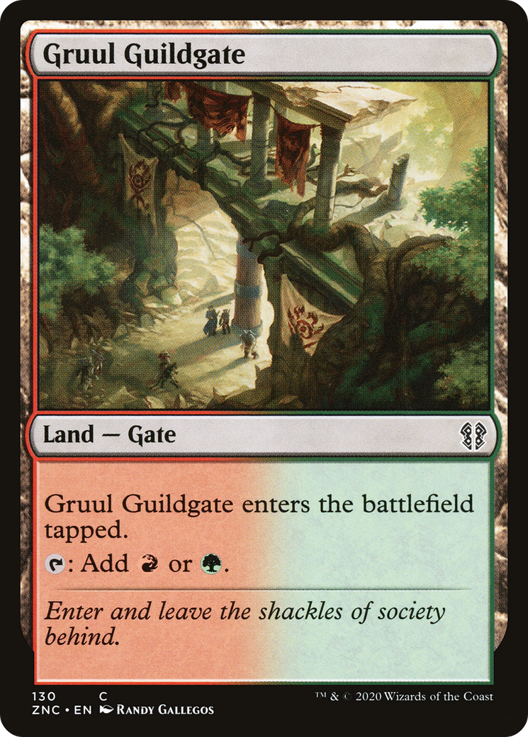 Image of Gruul Guildgate (ZNC-130) - Zendikar Rising Commander