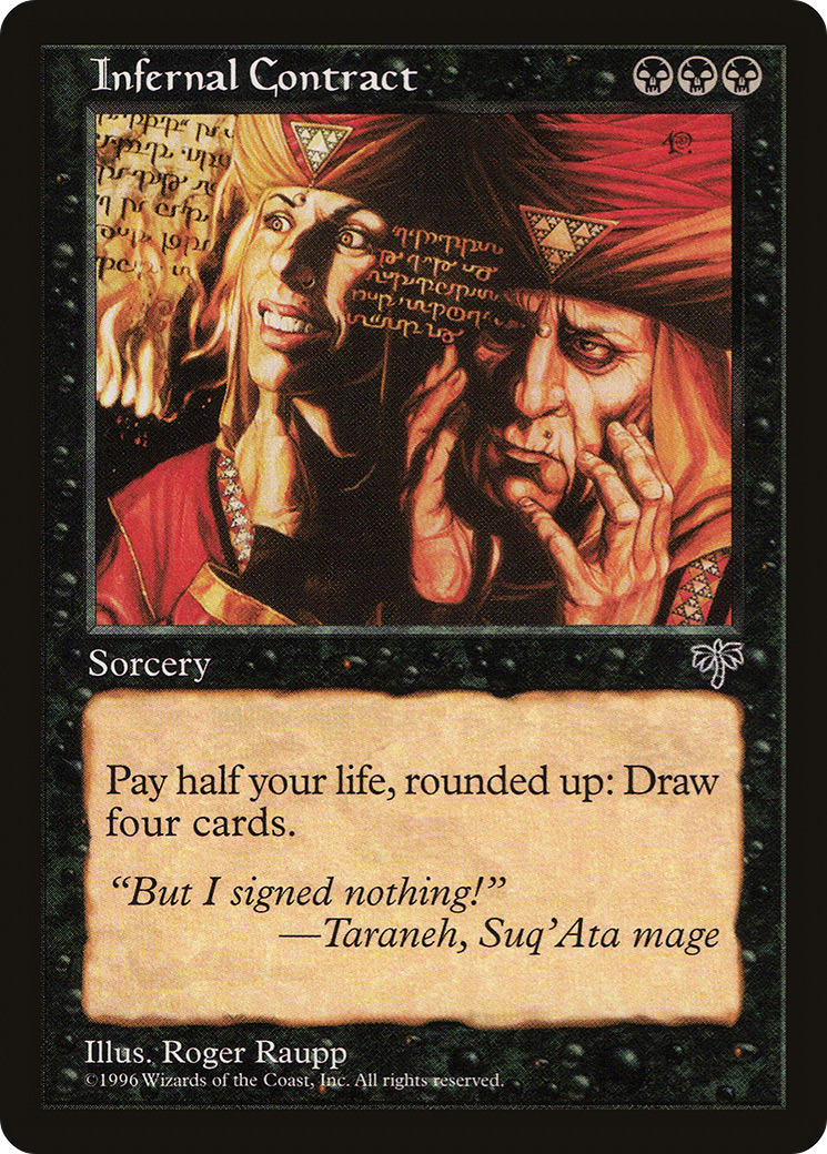 Image of Infernal Contract (MIR-) - Mirage
