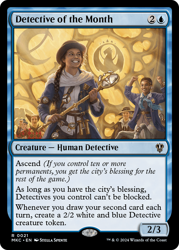 Image of Detective of the Month (MKC-021) - Murders at Karlov Manor Commander
