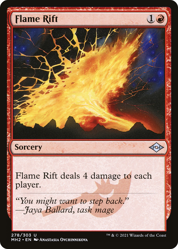 Image of Flame Rift (MH2-278) - Modern Horizons 2 Foil