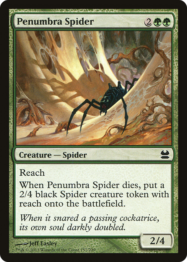 Image of Penumbra Spider (MMA-157) - Modern Masters Foil