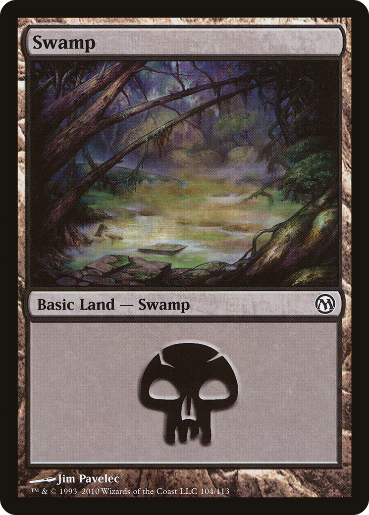 Image of Swamp (104) (DPA-104) - Duels of the Planeswalkers