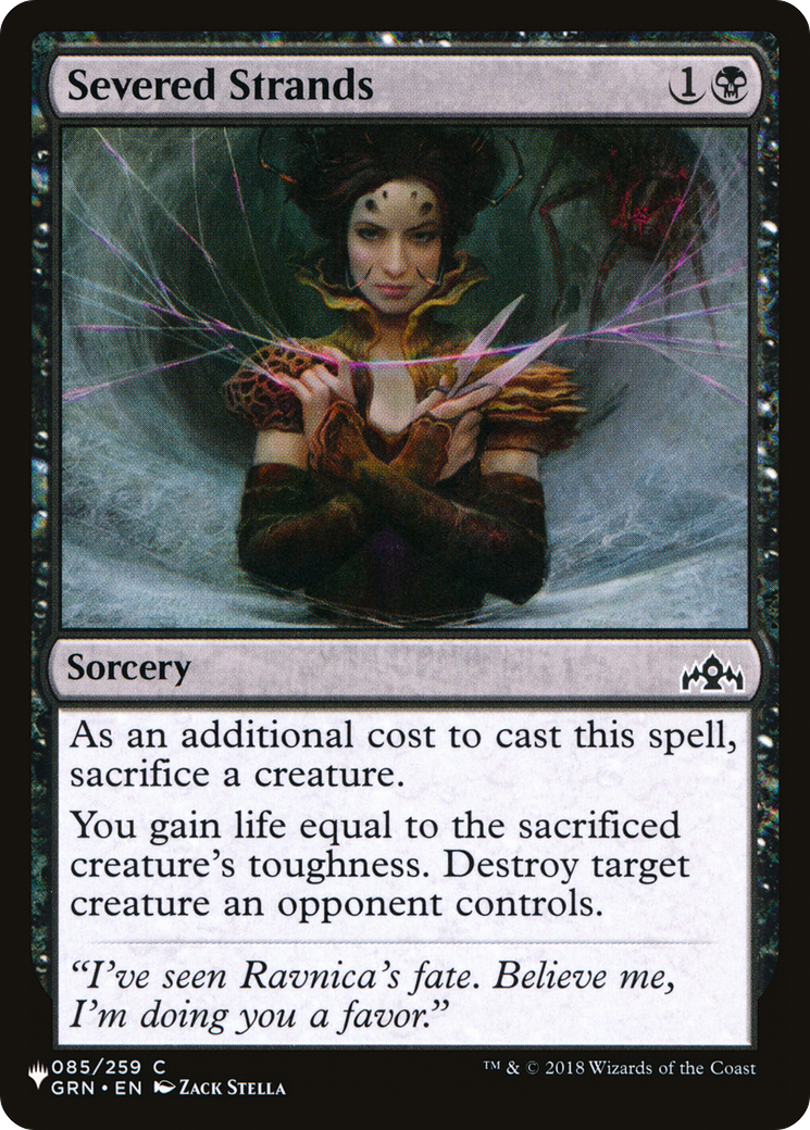 Image of Severed Strands (LIST-GRN-85) - The List