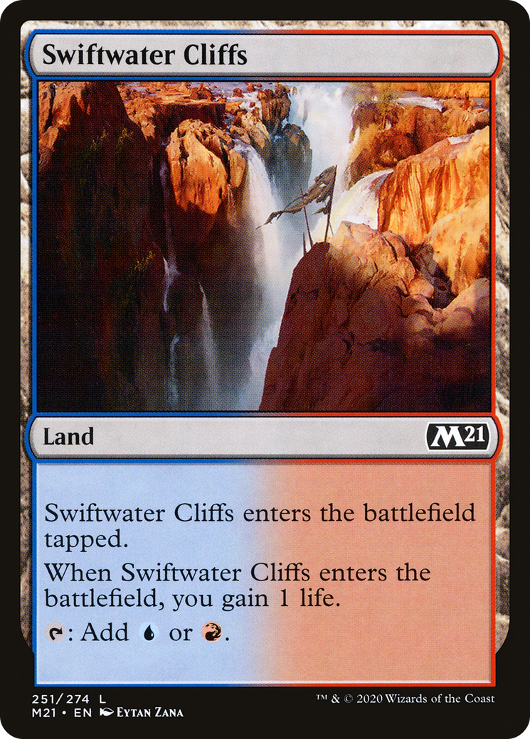 Image of Swiftwater Cliffs (M21-251) - Core Set 2021