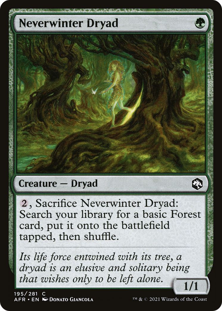 Image of Neverwinter Dryad (AFR-195) - Adventures in the Forgotten Realms