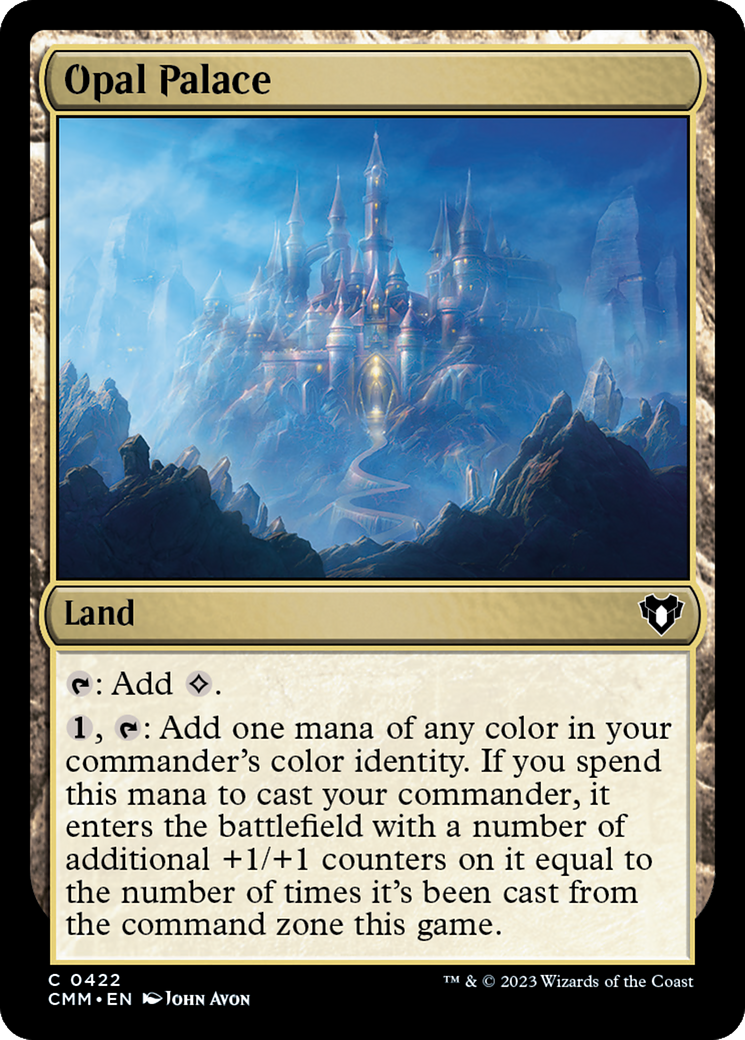 Image of Opal Palace (CMM-422) - Commander Masters Foil