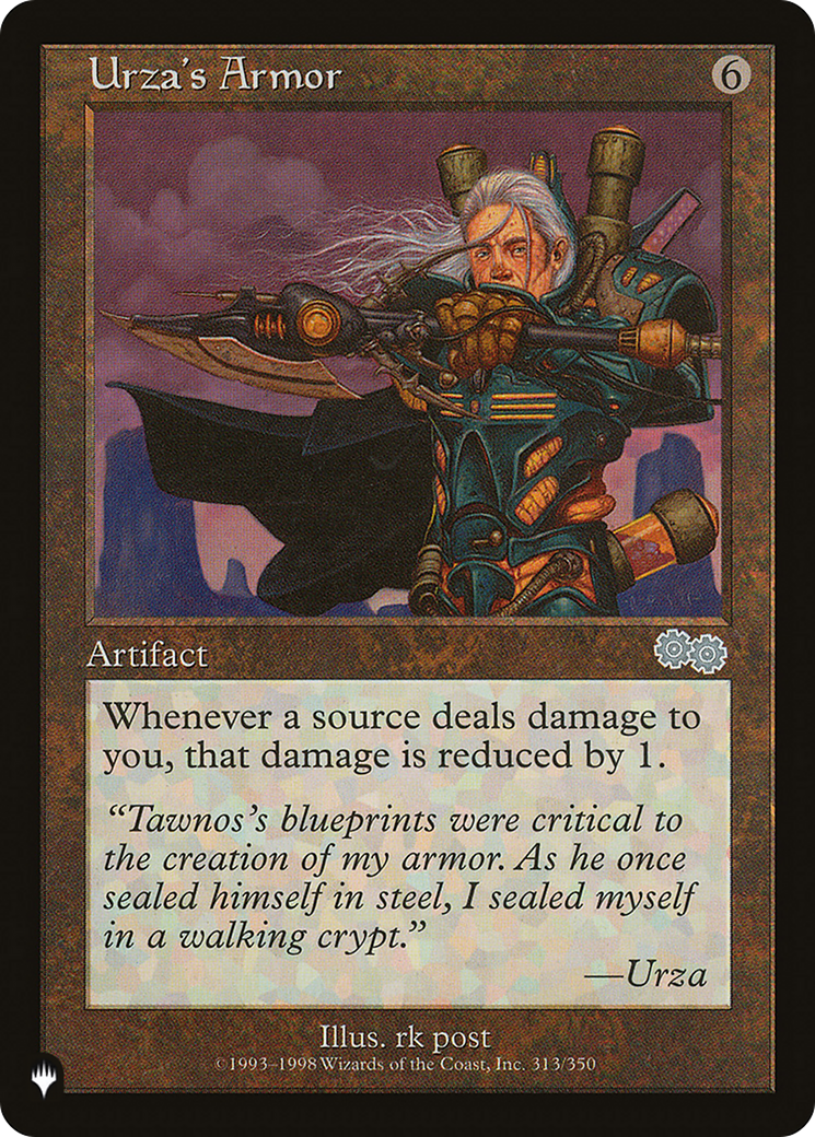 Image of Urza's Armor (LIST-USG-313) - The List