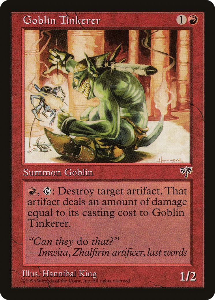 Image of Goblin Tinkerer (MIR-) - Mirage