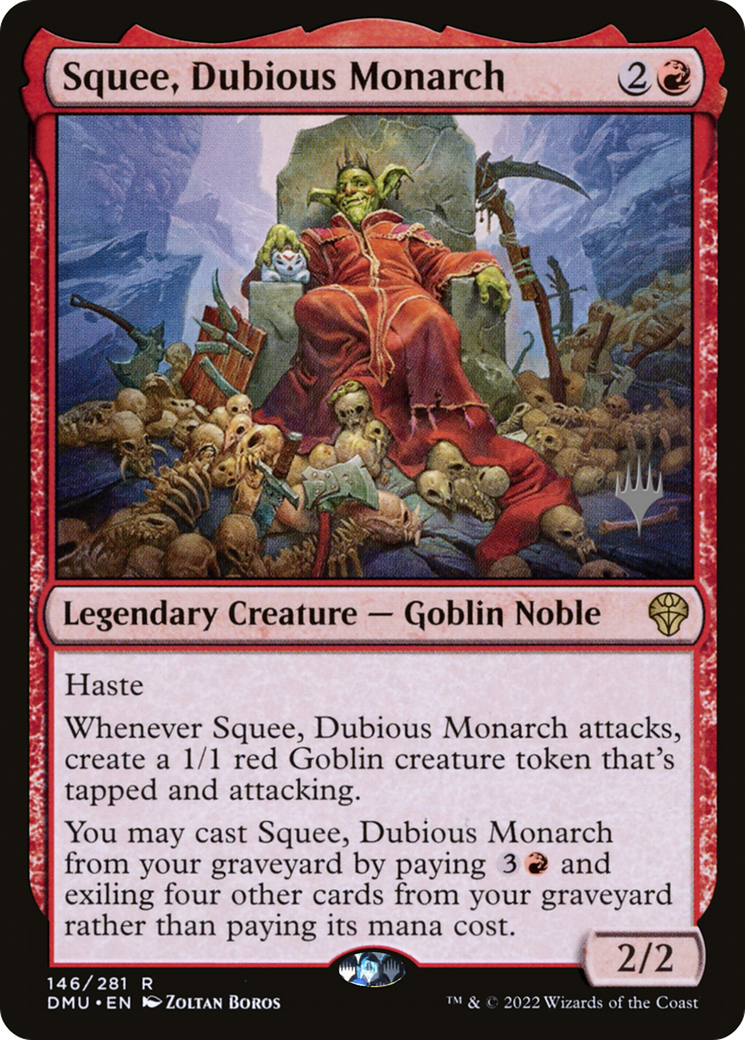 Image of Squee, Dubious Monarch (PPDMU-146) - Dominaria United Promos Foil