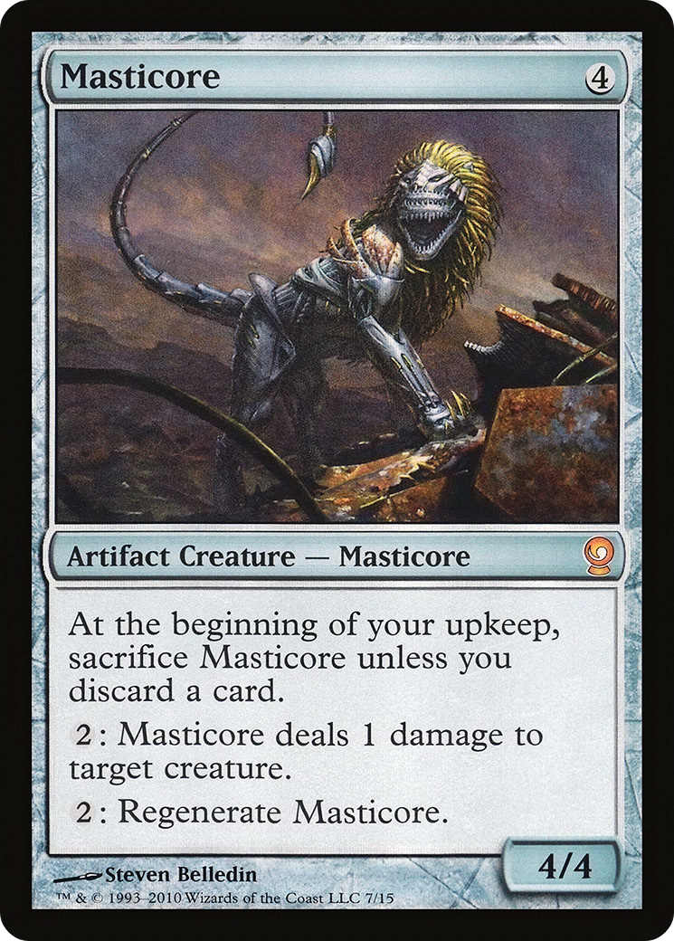 Image of Masticore (V10-) - From the Vault: Relics Foil