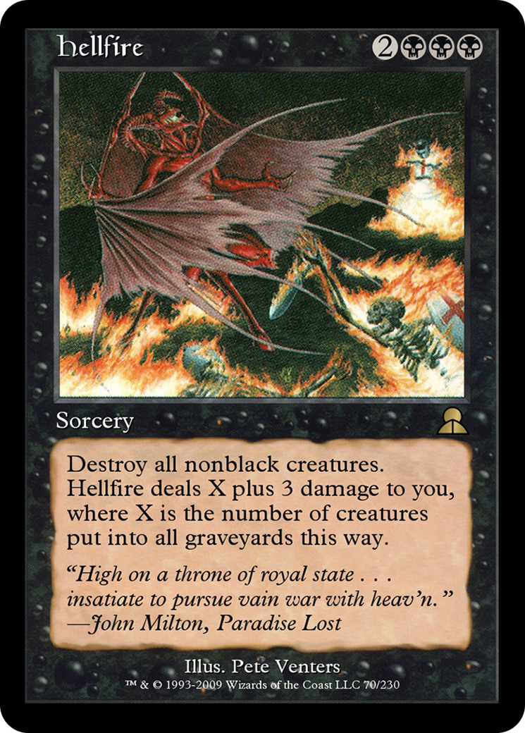 Image of Hellfire (ME3-070) - Masters Edition III Foil