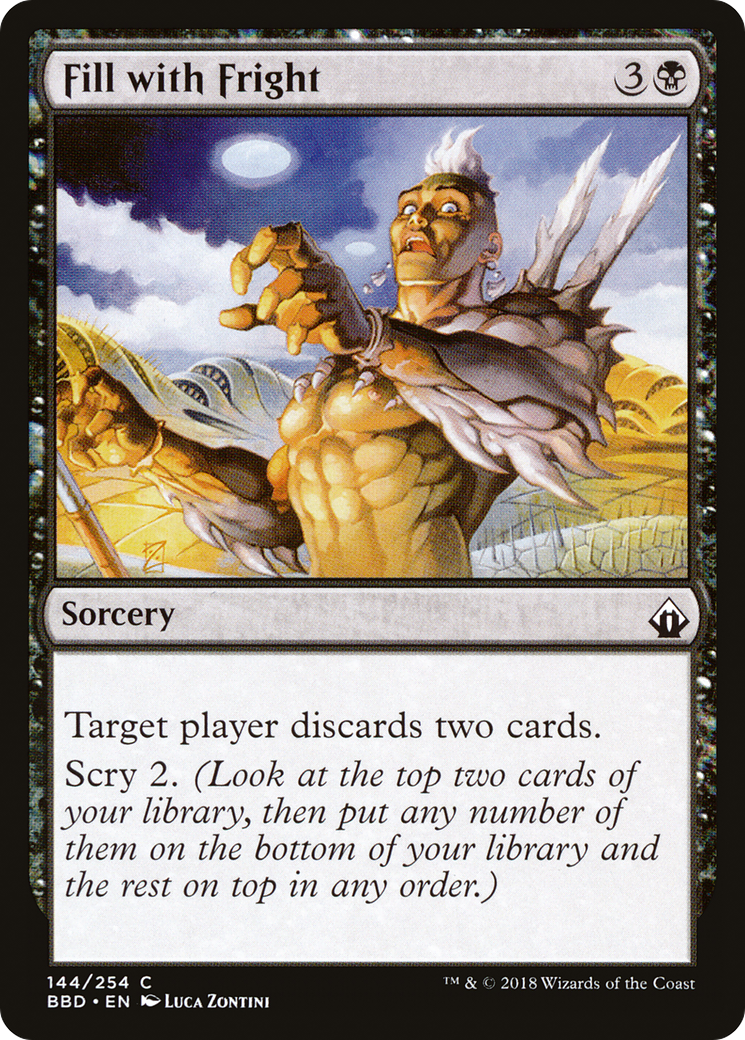 Image of Fill with Fright (BBD-144) - Battlebond Foil