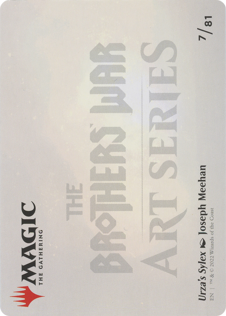 Image of Urza's Sylex // Urza's Sylex (ABRO-007) - The Brothers' War Art Series (Borderless)
