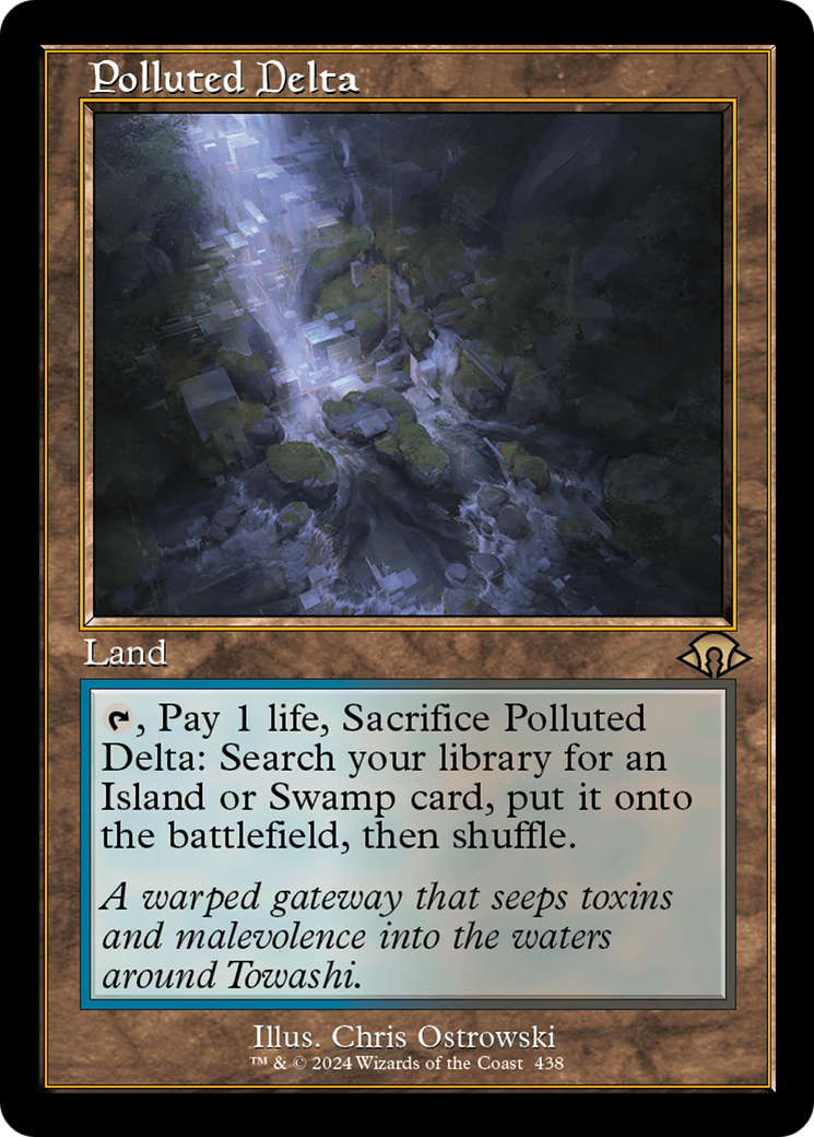 Image of Polluted Delta (Retro Frame) (MH3-438) - Modern Horizons 3