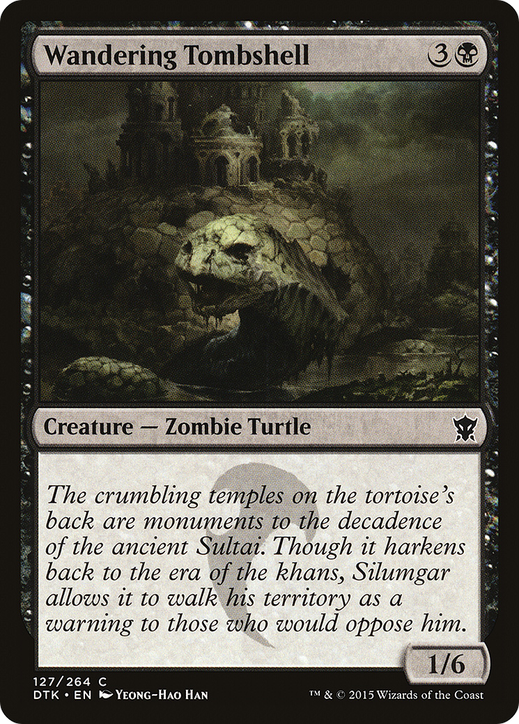 Image of Wandering Tombshell (DTK-127) - Dragons of Tarkir