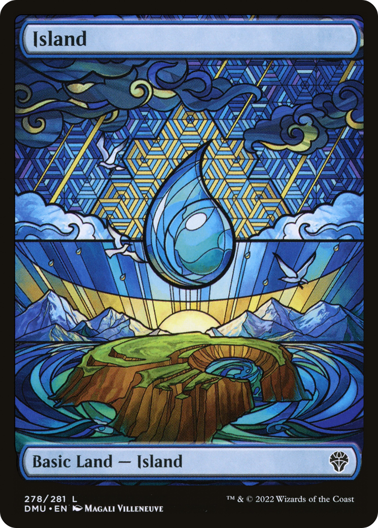 Image of Island (Showcase) (DMU-278) - Dominaria United Foil