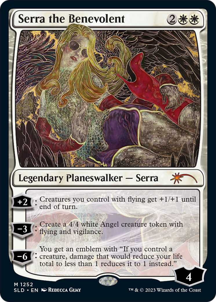 Image of Serra the Benevolent (SLD-1252) - Secret Lair Drop