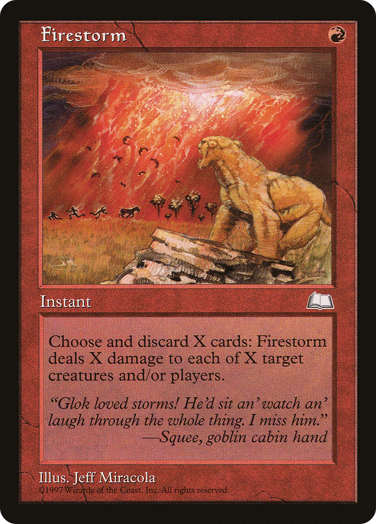 Image of Firestorm (WTH-) - Weatherlight