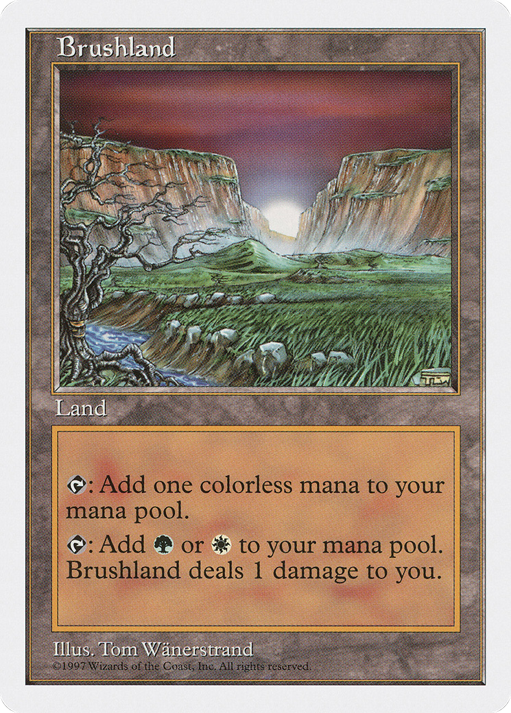 Image of Brushland (5ED-412) - Fifth Edition