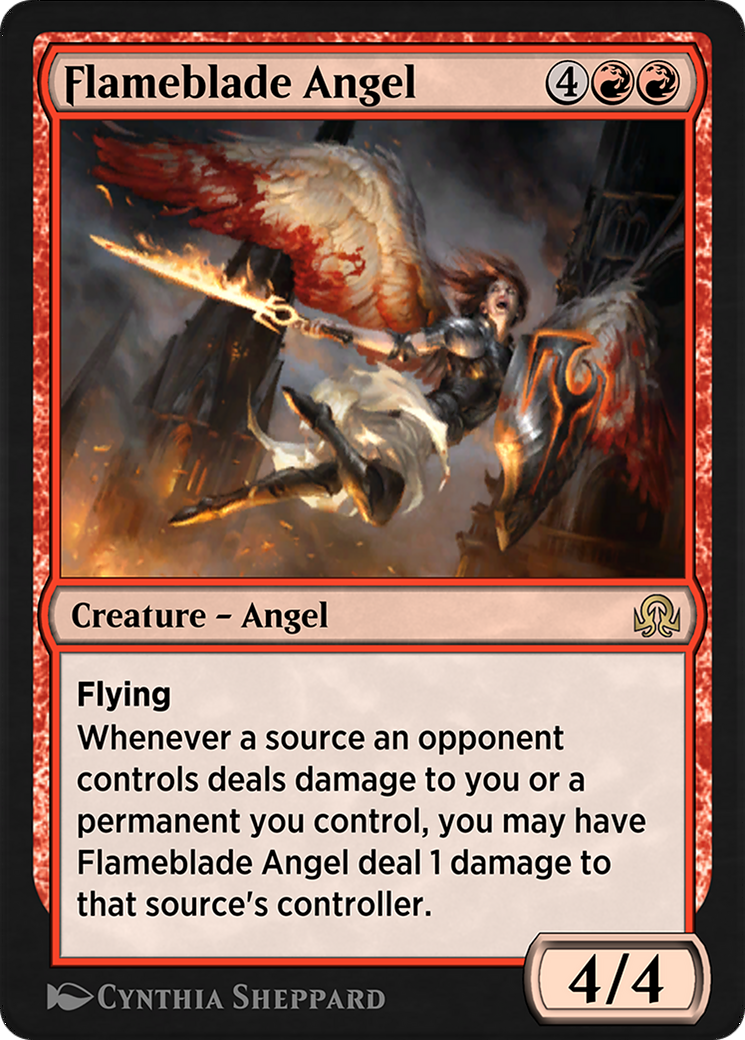 Image of Flameblade Angel (SIR-155) - Shadows over Innistrad Remastered