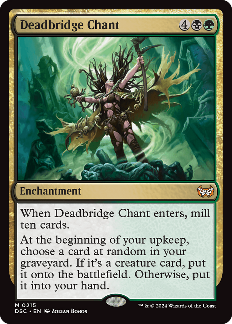 Image of Deadbridge Chant (DSC-215) - Duskmourn: House of Horror Commander