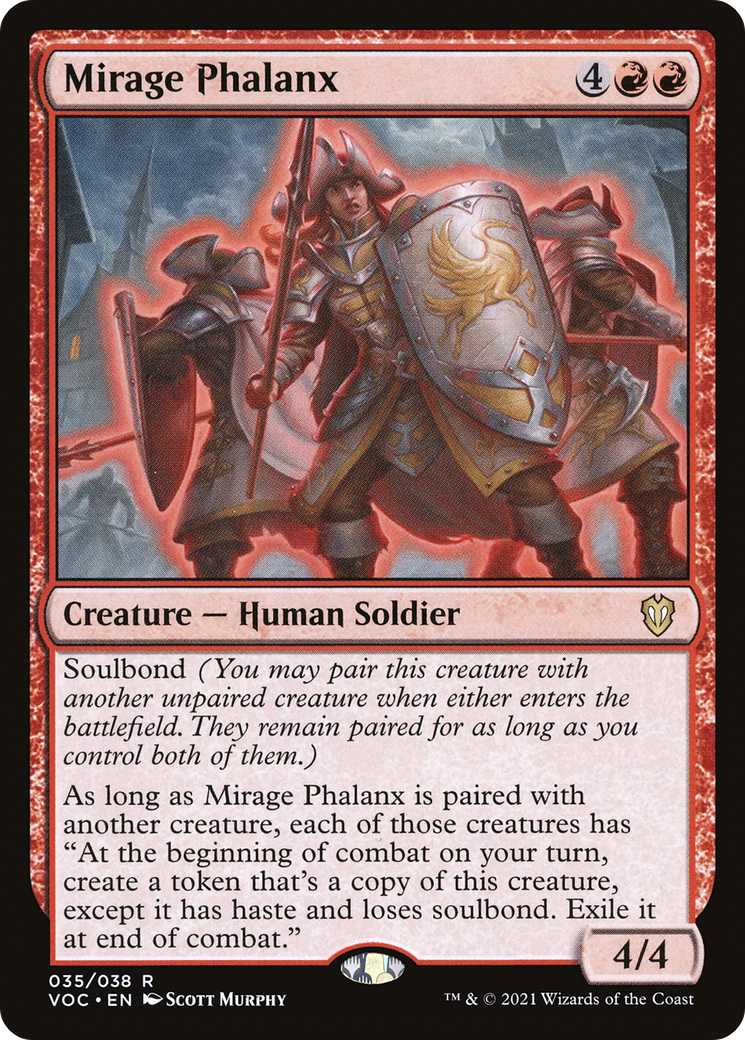 Image of Mirage Phalanx (VOC-035) - Crimson Vow Commander