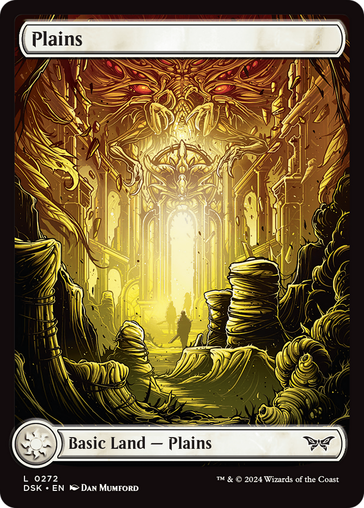Image of Plains (272) - Full Art (DSK-272) - Duskmourn: House of Horror
