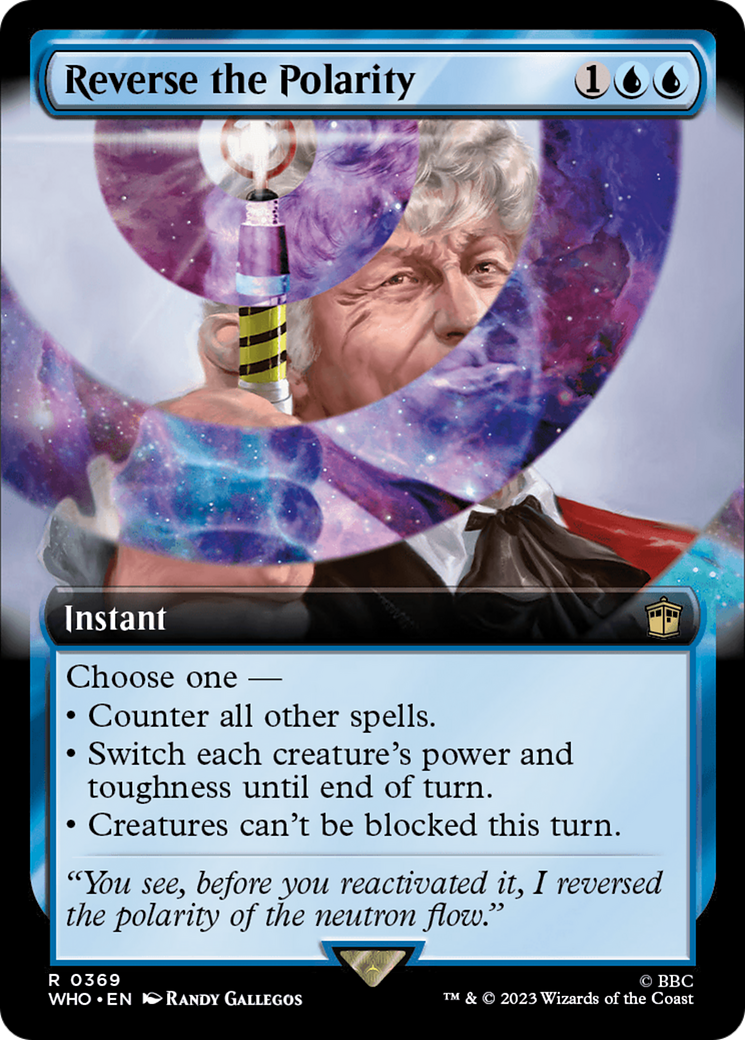 Image of Reverse the Polarity (Extended Art) (WHO-369) - Doctor Who: (Extended Art)