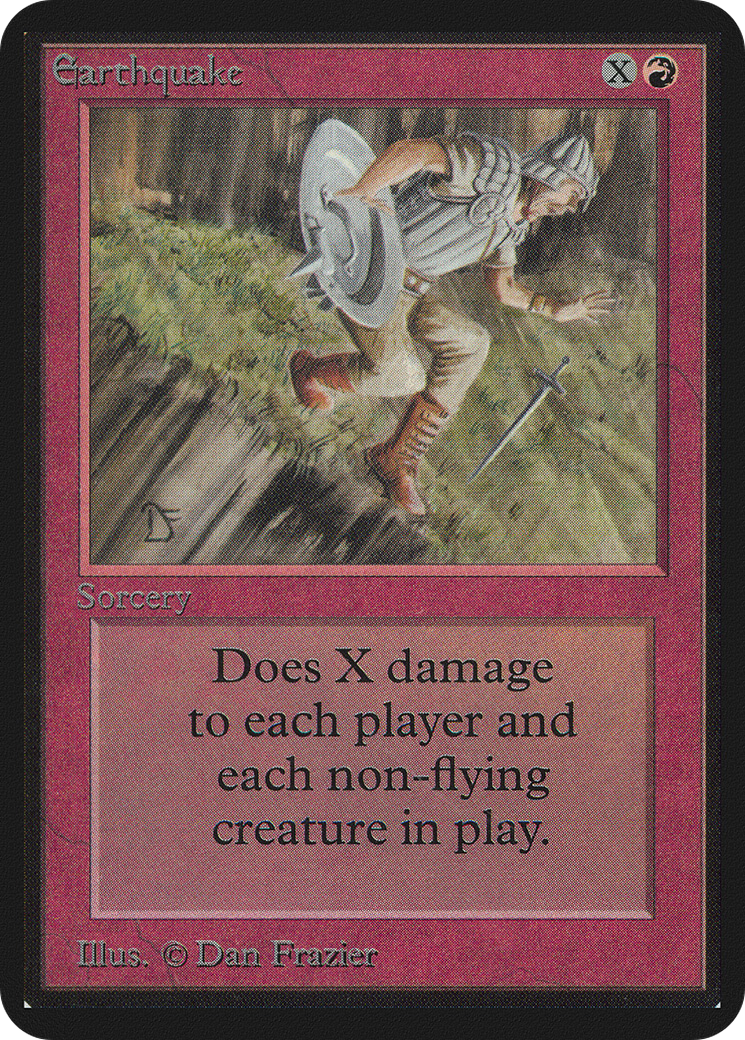 Image of Earthquake (LEA-) - Limited Edition Alpha