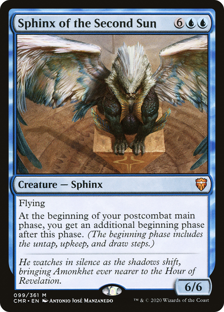 Image of Sphinx of the Second Sun (CMR-099) - Commander Legends