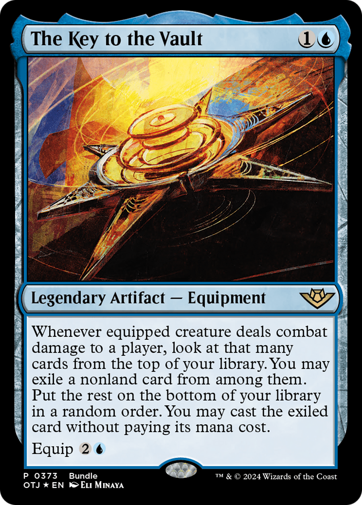 Image of The Key to the Vault (OTJ Bundle) (UMP-373) - Outlaws of Thunder Junction Foil