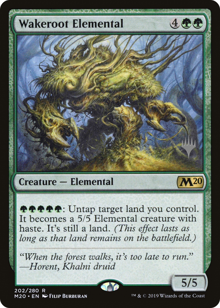Image of Wakeroot Elemental (PPM20-202) - Core Set 2020 Promos