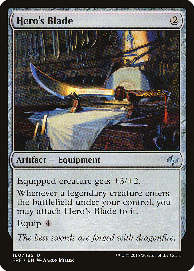 Image of Hero's Blade (FRF-160) - Fate Reforged