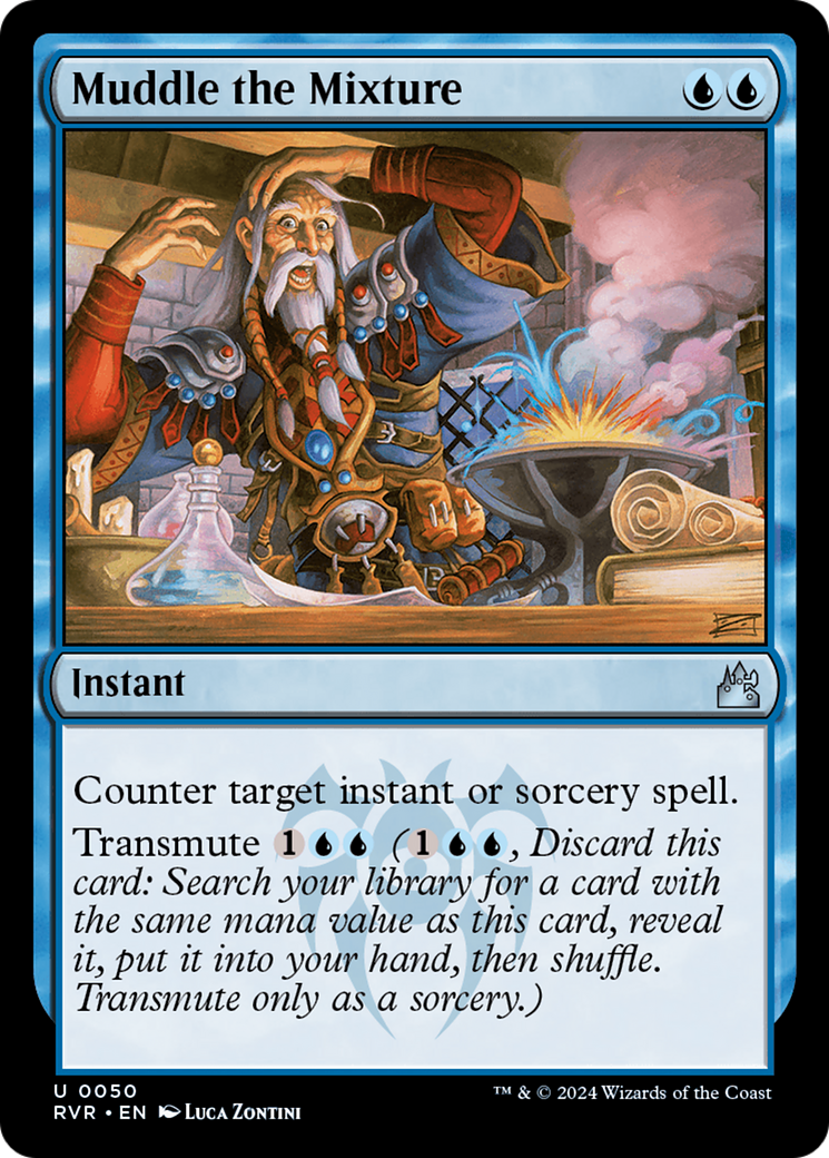 Image of Muddle the Mixture (RVR-050) - Ravnica Remastered Foil