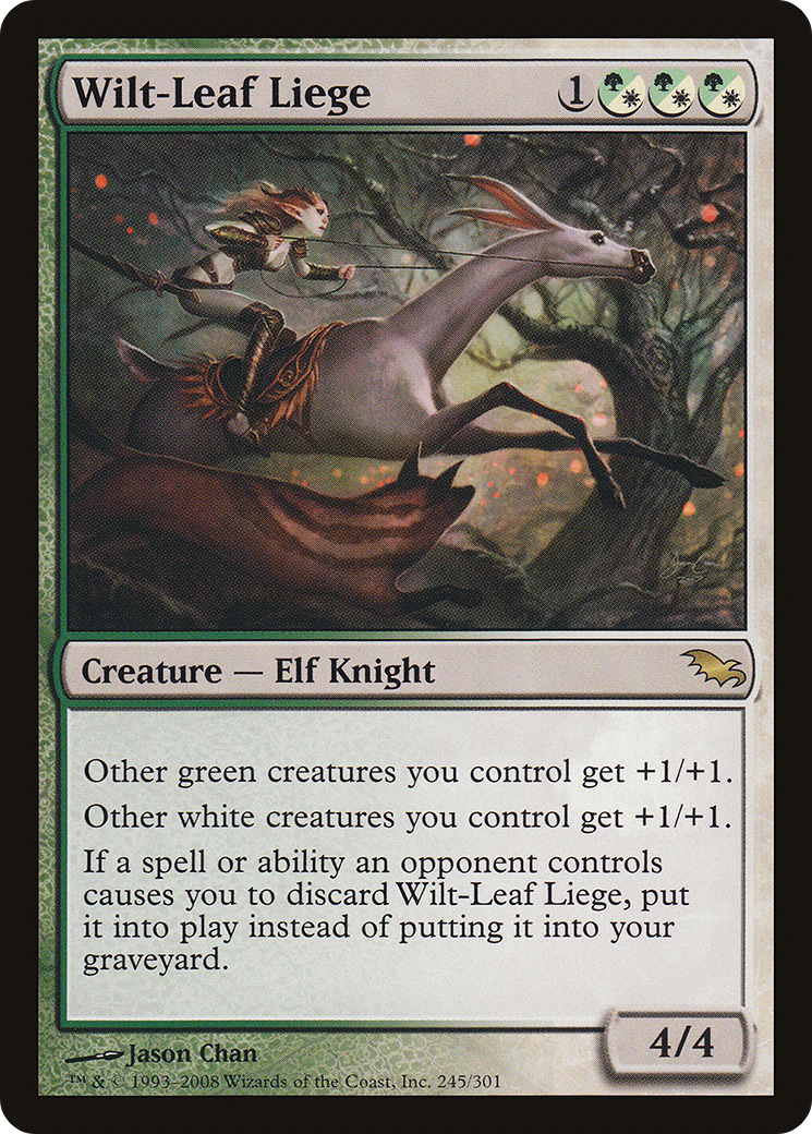 Image of Wilt-Leaf Liege (SHM-245) - Shadowmoor