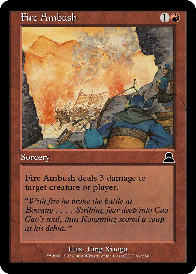 Image of Fire Ambush (ME3-097) - Masters Edition III