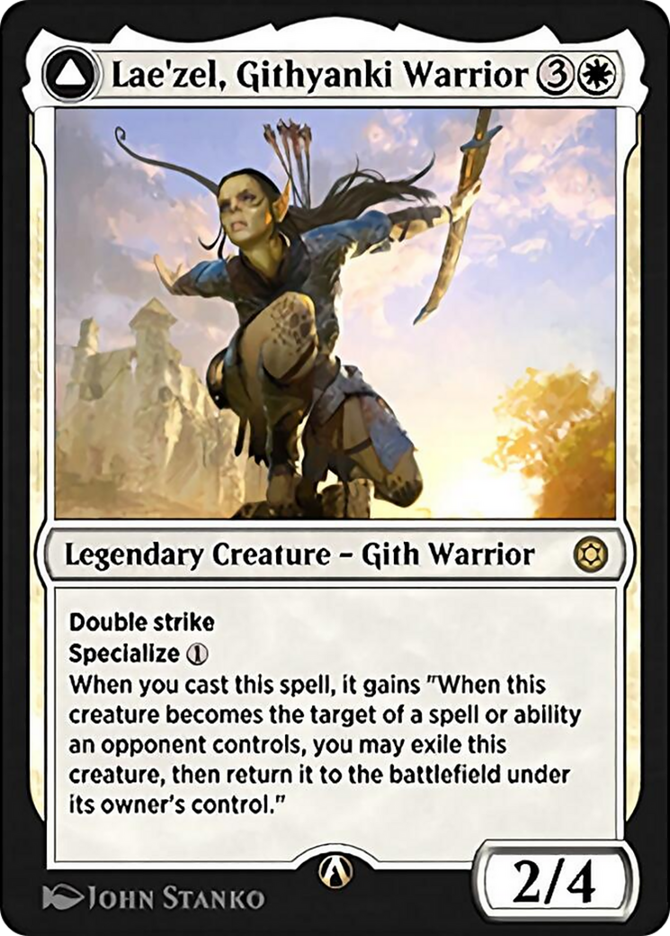 Image of Lae'zel, Githyanki Warrior (HBG-002) - Alchemy Horizons: Baldur's Gate