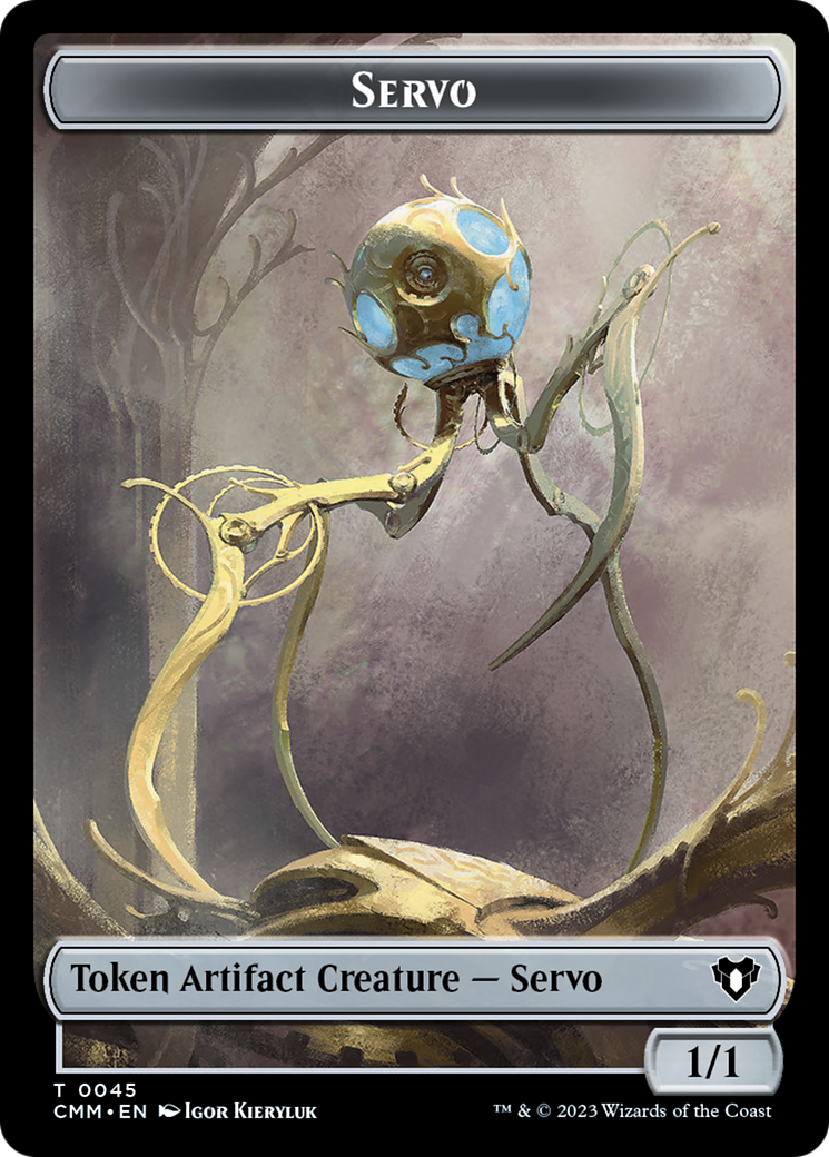 Image of Servo (TCMM-045) - Commander Masters Tokens