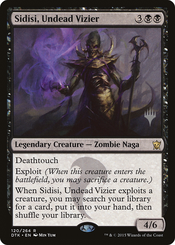 Image of Sidisi, Undead Vizier (PPTHB-120) - Dragons of Tarkir Promos