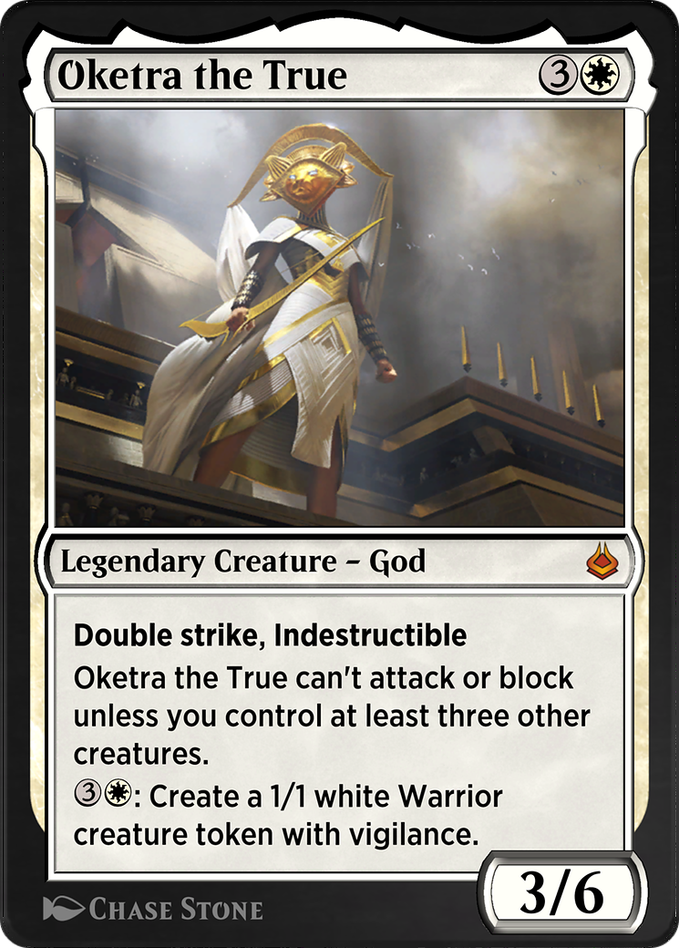 Image of Oketra the True (AKR-027) - Amonkhet Remastered